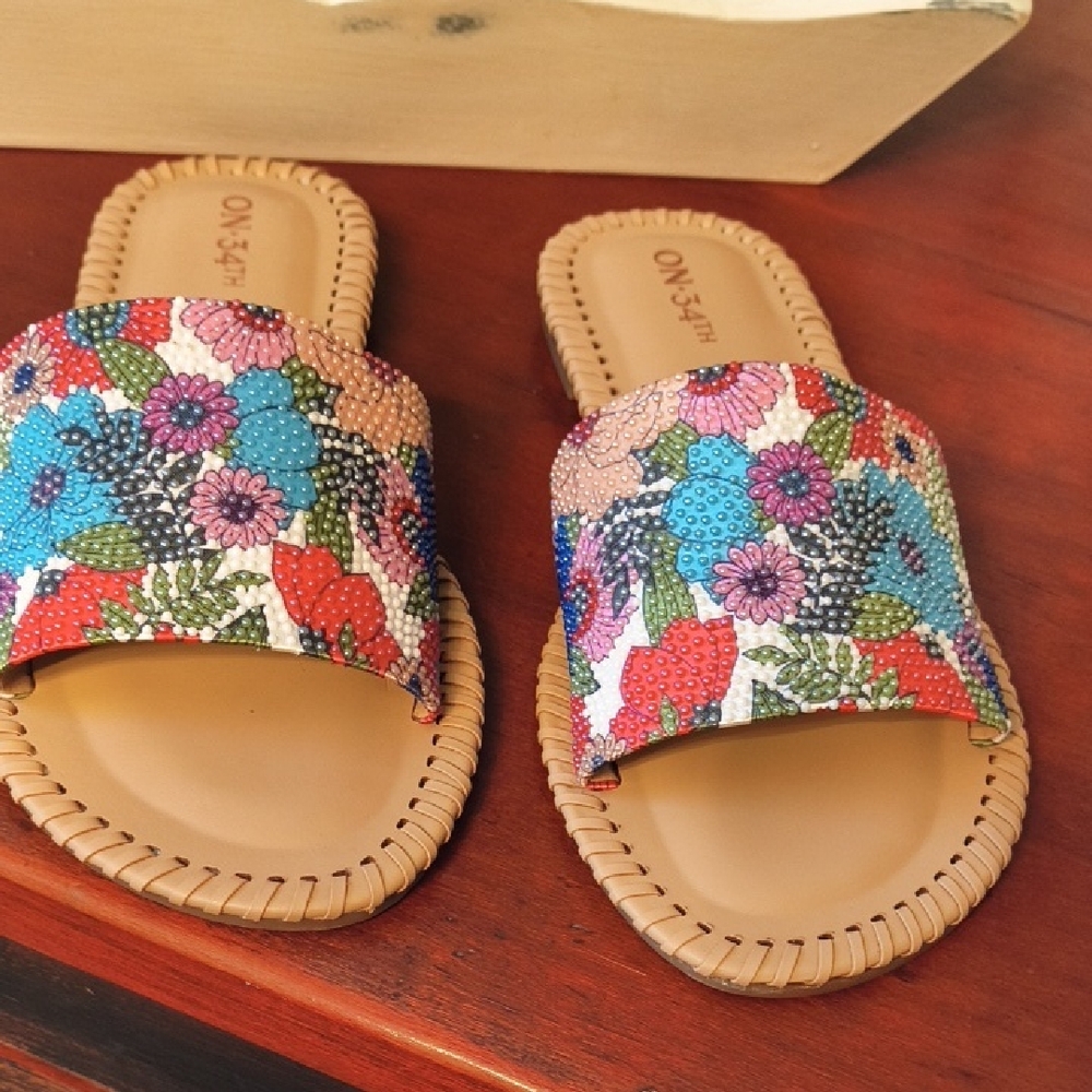 Colorful Floral Women's Sandals